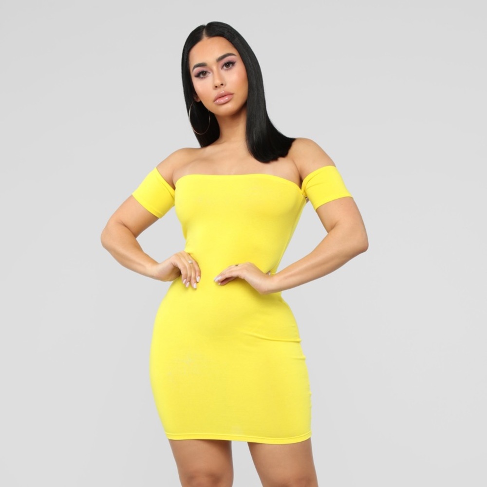 FashionNova Off Shoulder Mini Dress